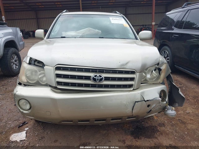 2002 Toyota Highlander Limited V6 მანქანა იყიდება აუქციონზე, vin: JTEGF21A020063100, აუქციონის ნომერი: 45695113