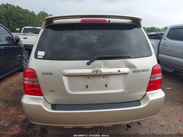 2002 Toyota Highlander Limited V6 მანქანა იყიდება აუქციონზე, vin: JTEGF21A020063100, აუქციონის ნომერი: 45695113