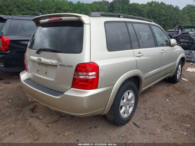 2002 Toyota Highlander Limited V6 მანქანა იყიდება აუქციონზე, vin: JTEGF21A020063100, აუქციონის ნომერი: 45695113