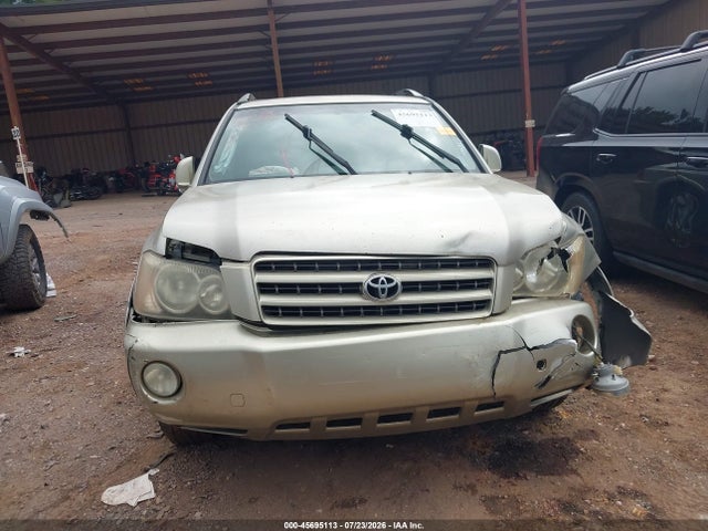 2002 Toyota Highlander Limited V6 მანქანა იყიდება აუქციონზე, vin: JTEGF21A020063100, აუქციონის ნომერი: 45695113