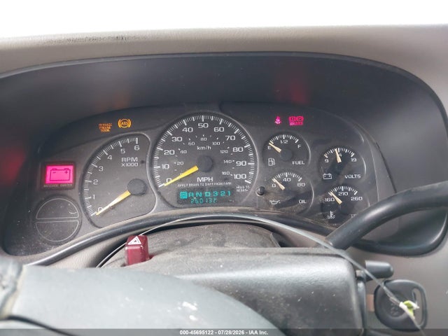 Aukcja sprzedaży 2000 Chevrolet Silverado 1500 Ls, vin: 2GCEC19T8Y1349682, numer aukcji: 45695122
