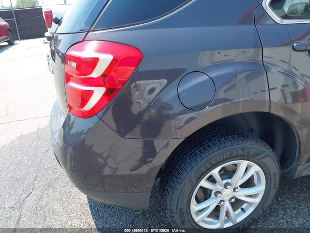 2016 Chevrolet Equinox Lt მანქანა იყიდება აუქციონზე, vin: 2GNFLFEK8G6336213, აუქციონის ნომერი: 45695138