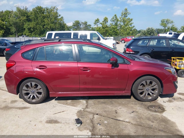 45695224 :رقم المزاد ، JF1GPAT65F8274794 vin ، 2015 Subaru Impreza 2.0i Sport Premium مزاد بيع
