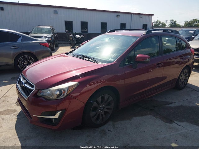 45695224 :رقم المزاد ، JF1GPAT65F8274794 vin ، 2015 Subaru Impreza 2.0i Sport Premium مزاد بيع