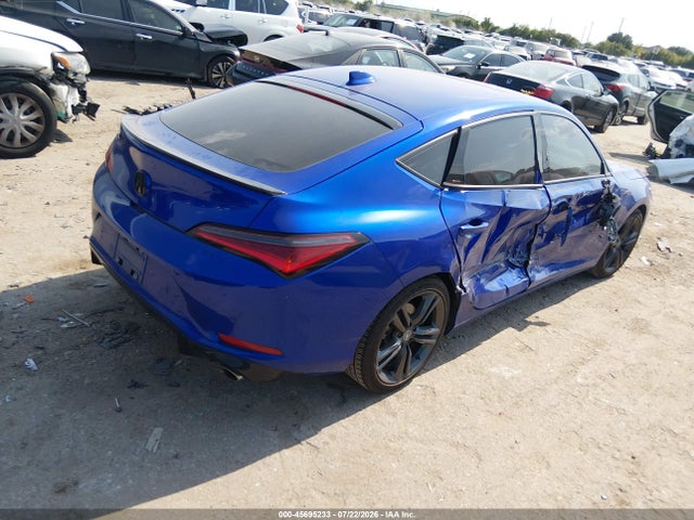 Продаж на аукціоні авто 2025 Acura Integra A-spec Technology, vin: 19UDE4G79SA004186, номер лоту: 45695233