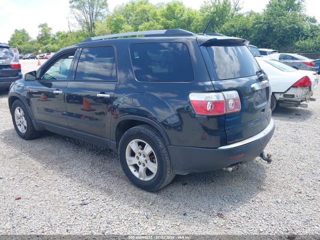 Aukcja sprzedaży 2010 Gmc Acadia Sl, vin: 1GKLRKEDXAJ152605, numer aukcji: 45695253