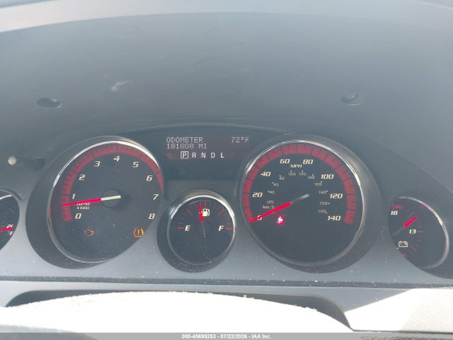 Aukcja sprzedaży 2010 Gmc Acadia Sl, vin: 1GKLRKEDXAJ152605, numer aukcji: 45695253