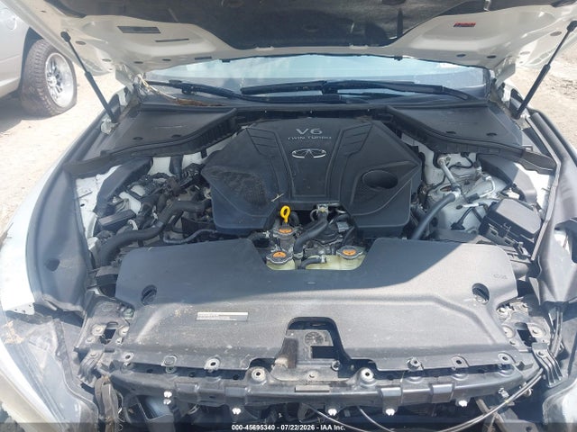 2021 Infiniti Q50 Red Sport 400 Awd მანქანა იყიდება აუქციონზე, vin: JN1FV7DR9MM880422, აუქციონის ნომერი: 45695340