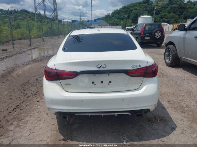 2021 Infiniti Q50 Red Sport 400 Awd მანქანა იყიდება აუქციონზე, vin: JN1FV7DR9MM880422, აუქციონის ნომერი: 45695340