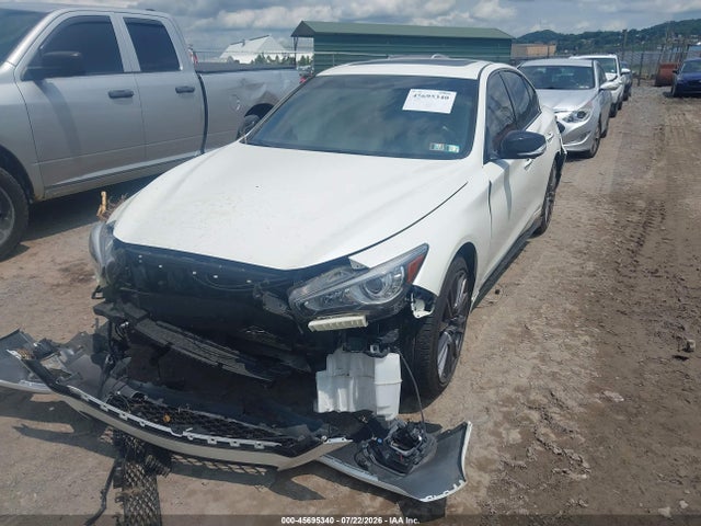 2021 Infiniti Q50 Red Sport 400 Awd მანქანა იყიდება აუქციონზე, vin: JN1FV7DR9MM880422, აუქციონის ნომერი: 45695340