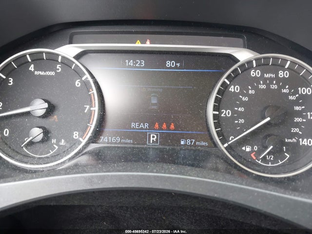 2023 Nissan Altima Sv Fwd მანქანა იყიდება აუქციონზე, vin: 1N4BL4DV2PN357373, აუქციონის ნომერი: 45695342