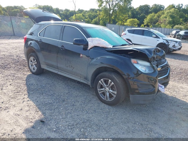 Auction sale of the 2017 Chevrolet Equinox Ls, vin: 2GNALBEK4H1582564, lot number: 45695365