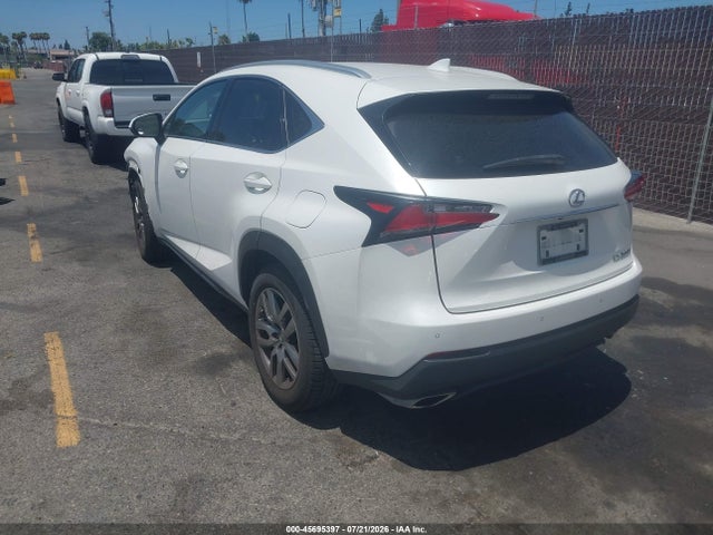 Aukcja sprzedaży 2016 Lexus Nx 200t, vin: JTJYARBZ9G2035177, numer aukcji: 45695397