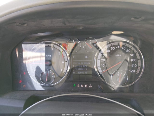 2009 Dodge Ram 1500 Slt/trx მანქანა იყიდება აუქციონზე, vin: 1D3HB16P89J523059, აუქციონის ნომერი: 45695431