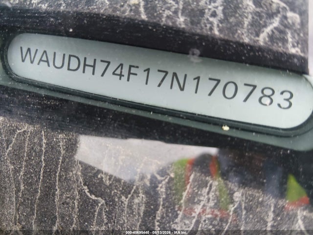 Продаж на аукціоні авто 2007 Audi A6 3.2, vin: WAUDH74F17N170783, номер лоту: 45695440