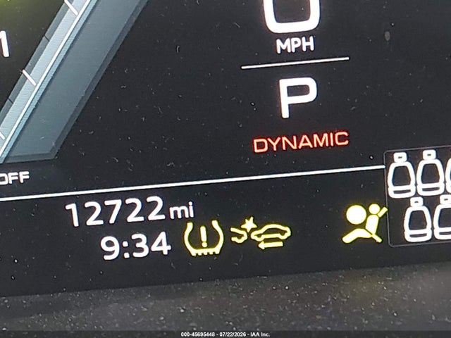 45695448 :رقم المزاد ، WA1VWBF70SD022705 vin ، 2025 Audi Sq7 Prestige Tfsi Quattro Tiptronic مزاد بيع