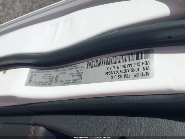 Aukcja sprzedaży 2026 Dodge Durango Gt Plus Awd Hemi V8, vin: 1C4SDJCT9TC172944, numer aukcji: 45695619