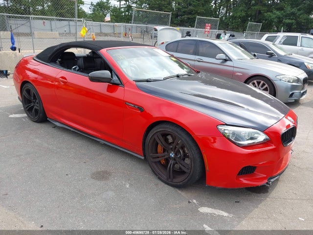 2013 Bmw M6 მანქანა იყიდება აუქციონზე, vin: WBSLZ9C52DDZ77856, აუქციონის ნომერი: 45695728