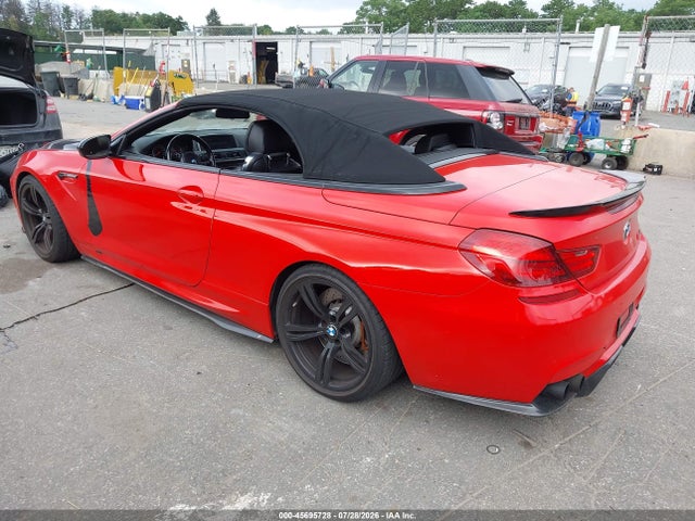 2013 Bmw M6 მანქანა იყიდება აუქციონზე, vin: WBSLZ9C52DDZ77856, აუქციონის ნომერი: 45695728