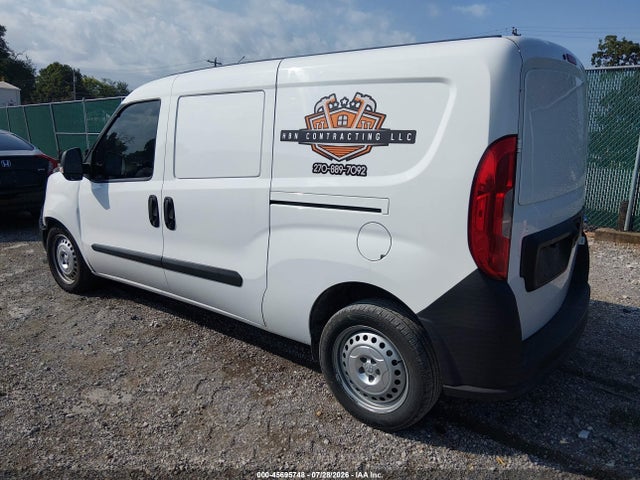 45695748 :رقم المزاد ، ZFBERFABXH6E24430 vin ، 2017 Ram Promaster City Tradesman مزاد بيع