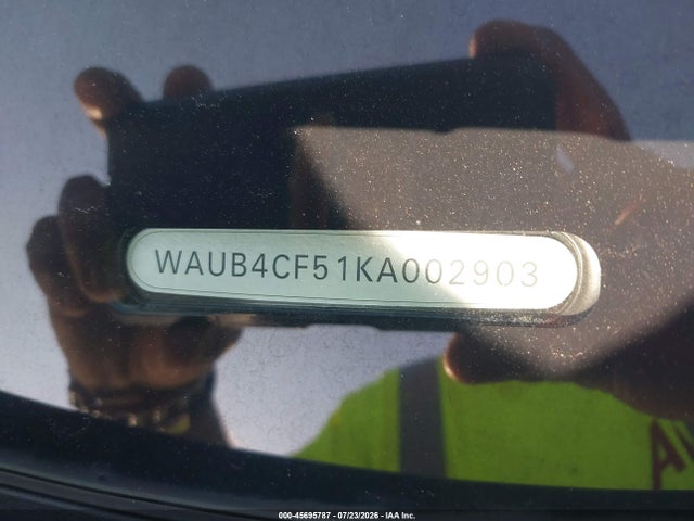 45695787 :رقم المزاد ، WAUB4CF51KA002903 vin ، 2019 Audi S5 3.0t Premium مزاد بيع