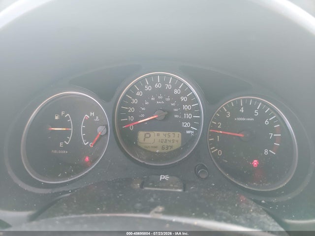 45695804 :رقم المزاد ، JF1SG63688H717112 vin ، 2008 Subaru Forester 2.5x مزاد بيع
