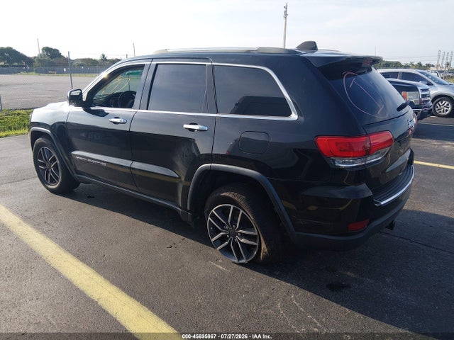 2019 Jeep Grand Cherokee Limited 4x2 მანქანა იყიდება აუქციონზე, vin: 1C4RJEBG4KC857225, აუქციონის ნომერი: 45695867