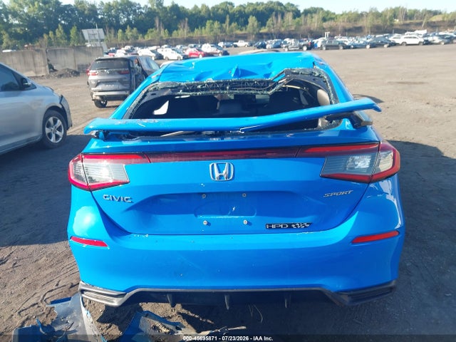 45695871 :رقم المزاد ، 19XFL2H81NE022711 vin ، 2022 Honda Civic Sport مزاد بيع