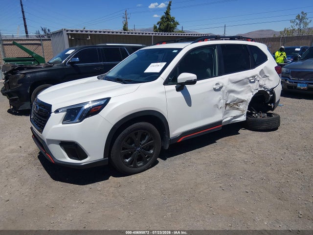 2022 Subaru Forester Sport მანქანა იყიდება აუქციონზე, vin: JF2SKAJC9NH407620, აუქციონის ნომერი: 45695872