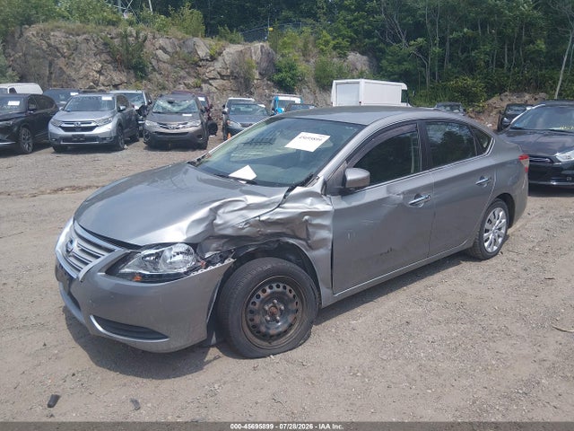 2014 Nissan Sentra Fe+ S/fe+ Sv/s/sl/sr/sv მანქანა იყიდება აუქციონზე, vin: 3N1AB7AP6EY272653, აუქციონის ნომერი: 45695899