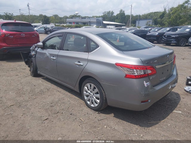 2014 Nissan Sentra Fe+ S/fe+ Sv/s/sl/sr/sv მანქანა იყიდება აუქციონზე, vin: 3N1AB7AP6EY272653, აუქციონის ნომერი: 45695899