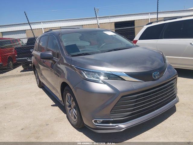 Aukcja sprzedaży 2021 Toyota Sienna Xle, vin: 5TDYRKEC1MS016587, numer aukcji: 45696021