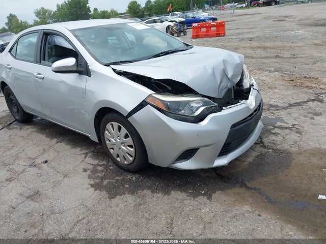 2014 Toyota Corolla Le მანქანა იყიდება აუქციონზე, vin: 5YFBURHE1EP165750, აუქციონის ნომერი: 45696104