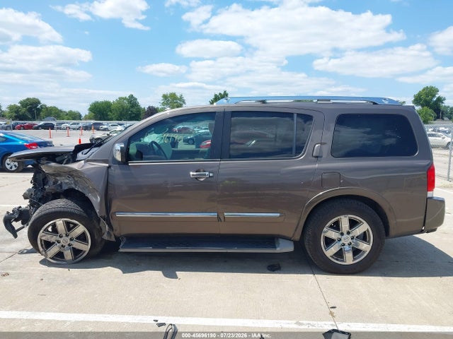 45696190 :رقم المزاد ، 5N1BA0NF9EN601559 vin ، 2014 Nissan Armada Platinum مزاد بيع