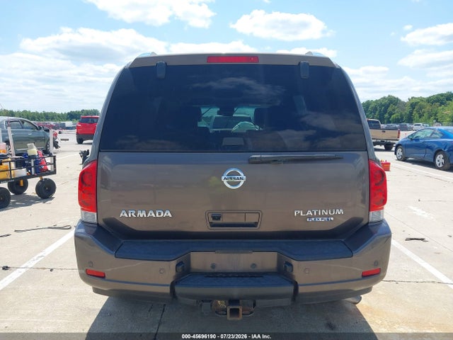 45696190 :رقم المزاد ، 5N1BA0NF9EN601559 vin ، 2014 Nissan Armada Platinum مزاد بيع
