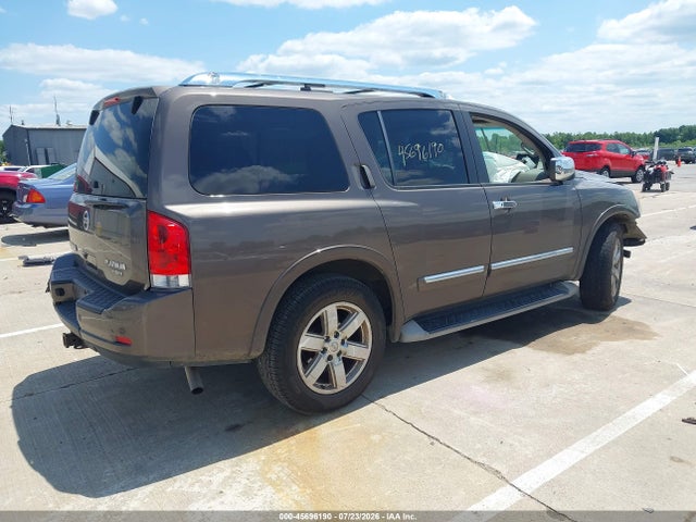 45696190 :رقم المزاد ، 5N1BA0NF9EN601559 vin ، 2014 Nissan Armada Platinum مزاد بيع
