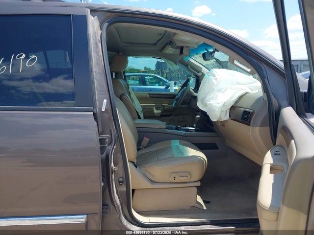 45696190 :رقم المزاد ، 5N1BA0NF9EN601559 vin ، 2014 Nissan Armada Platinum مزاد بيع