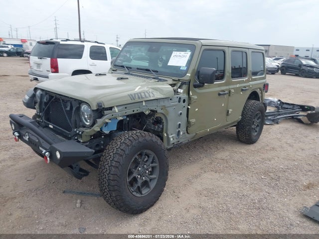 Продаж на аукціоні авто 2025 Jeep Wrangler 4-door Willys 4x4, vin: 1C4PJXDG6SW583217, номер лоту: 45696201