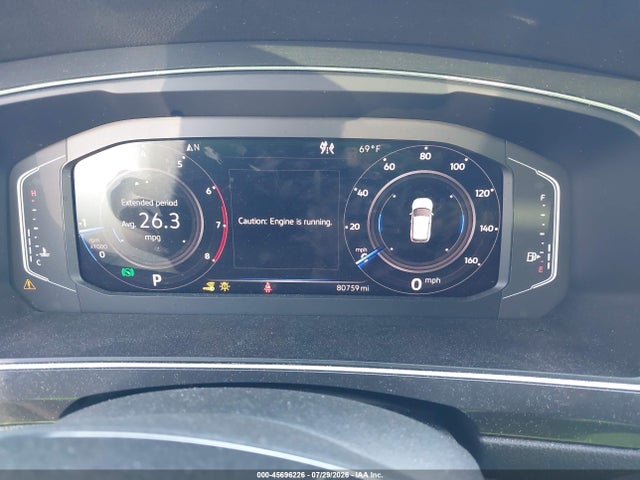 45696226 :رقم المزاد ، 3VV2B7AXXKM074700 vin ، 2019 Volkswagen Tiguan 2.0t Se/2.0t Sel/2.0t Sel R-line/2.0t Sel R-line Black مزاد بيع