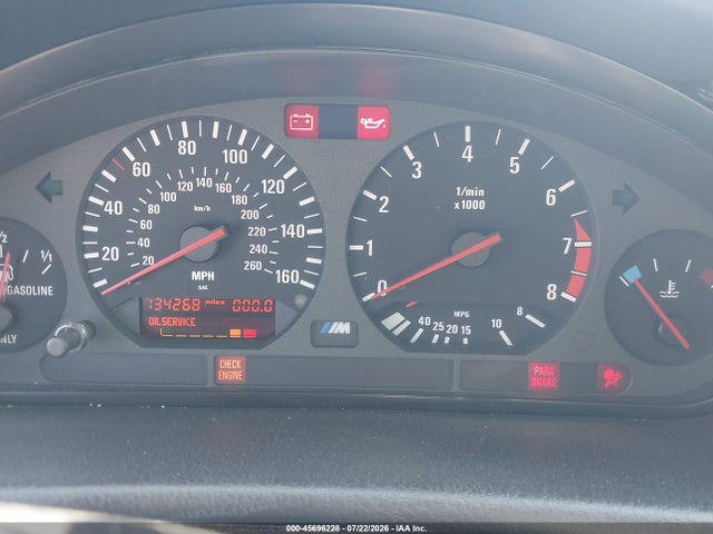 45696228 :رقم المزاد ، WBSBG9330XEY82887 vin ، 1999 Bmw M3 مزاد بيع
