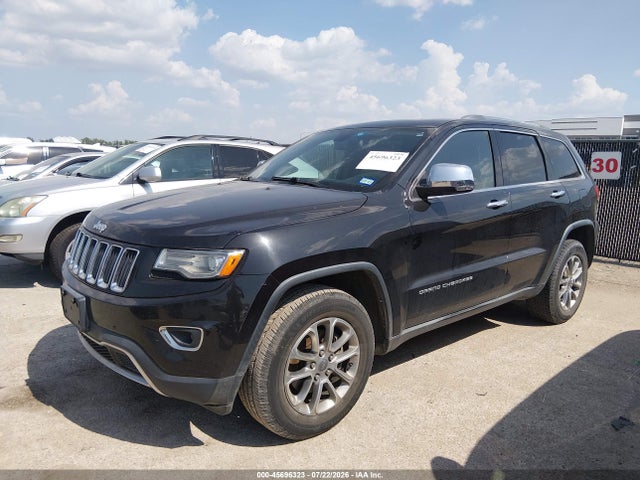 Продаж на аукціоні авто 2016 Jeep Grand Cherokee Limited, vin: 1C4RJEBG5GC313730, номер лоту: 45696323