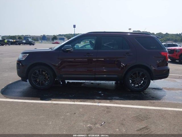 45696421 :رقم المزاد ، 1FM5K8D86KGA38319 vin ، 2019 Ford Explorer Xlt مزاد بيع