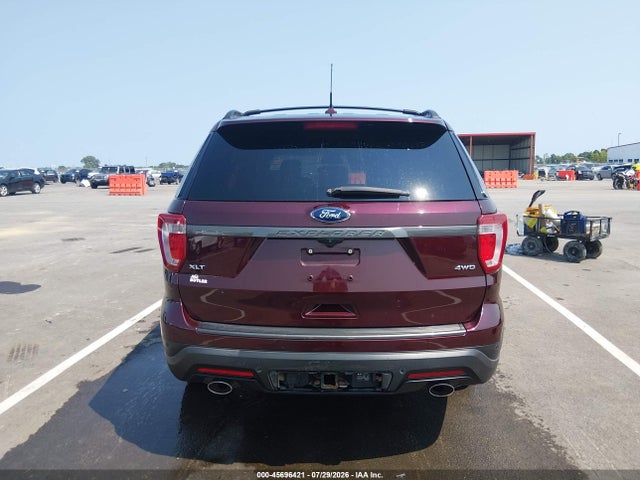 45696421 :رقم المزاد ، 1FM5K8D86KGA38319 vin ، 2019 Ford Explorer Xlt مزاد بيع