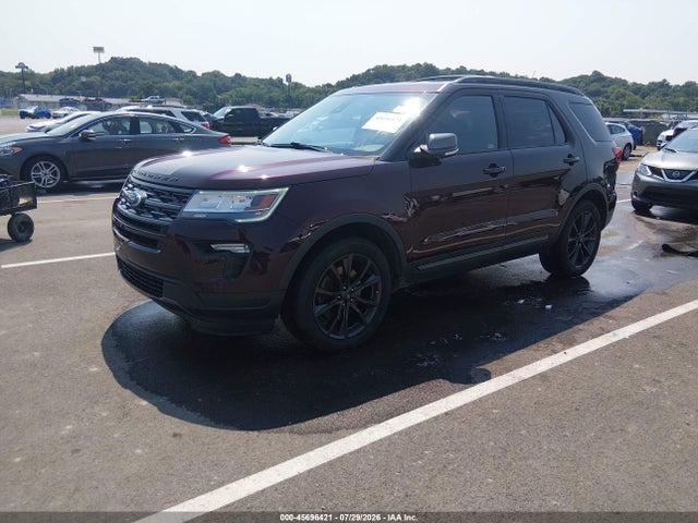 45696421 :رقم المزاد ، 1FM5K8D86KGA38319 vin ، 2019 Ford Explorer Xlt مزاد بيع