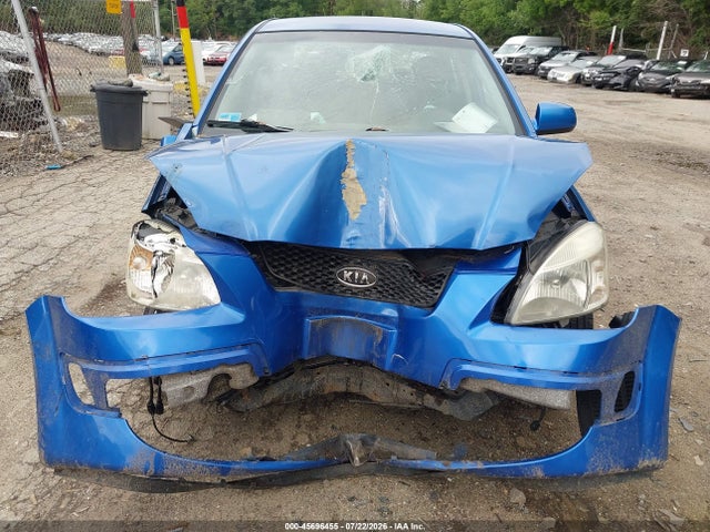 2007 Kia Rio Lx მანქანა იყიდება აუქციონზე, vin: KNADE123276221815, აუქციონის ნომერი: 45696455