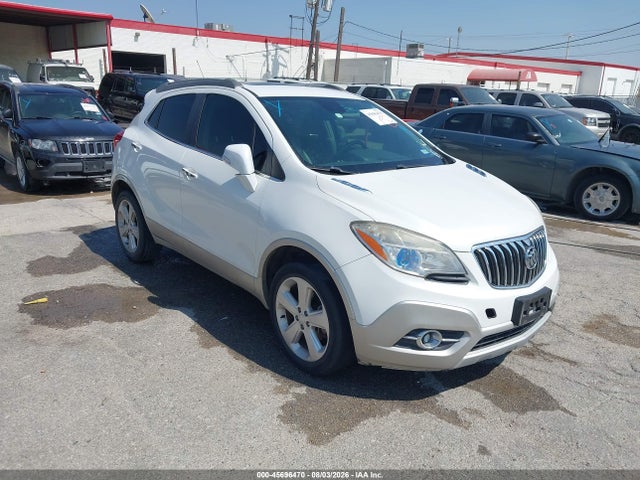 2015 Buick Encore Leather მანქანა იყიდება აუქციონზე, vin: KL4CJCSB5FB075293, აუქციონის ნომერი: 45696470