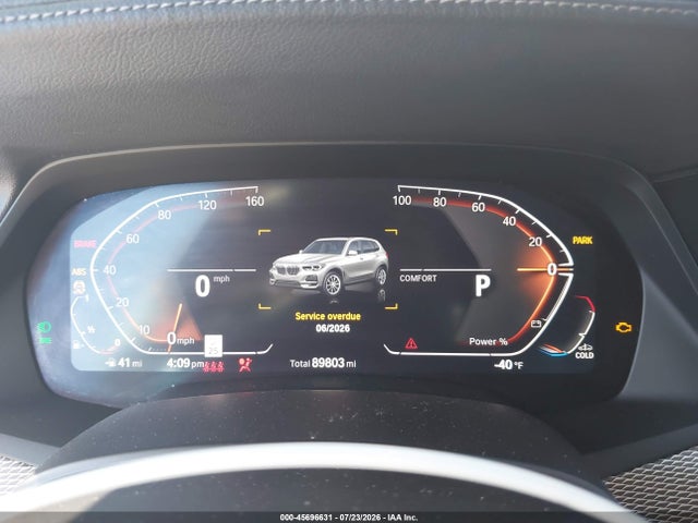 45696631 :رقم المزاد ، 5UXCR6C03N9K56698 vin ، 2022 Bmw X5 Xdrive40i مزاد بيع