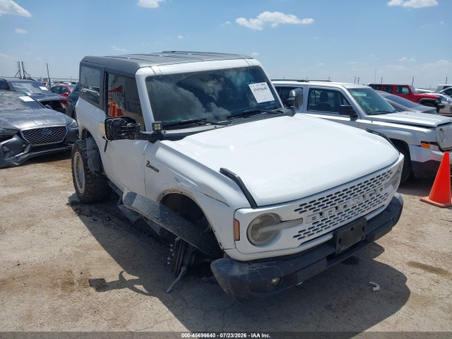 Продаж на аукціоні авто 2022 Ford Bronco Big Bend, vin: 1FMDE5CPXNLB83630, номер лоту: 45696640