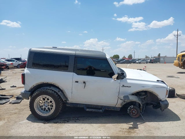 Продаж на аукціоні авто 2022 Ford Bronco Big Bend, vin: 1FMDE5CPXNLB83630, номер лоту: 45696640