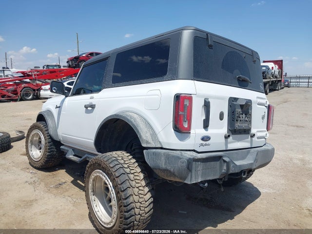 Продаж на аукціоні авто 2022 Ford Bronco Big Bend, vin: 1FMDE5CPXNLB83630, номер лоту: 45696640